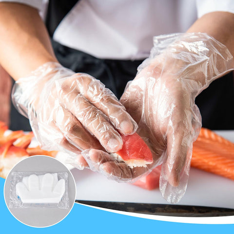 Mifoci gloves suitable for food-service tasks and kitchen prep.