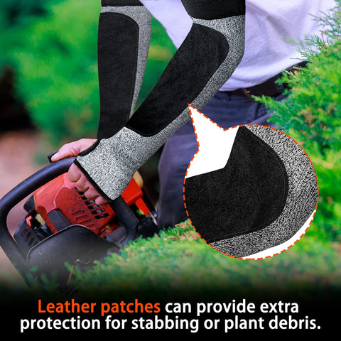 Mig4U anti-stab design with leather patches provides added protection during piercing-prone work.
