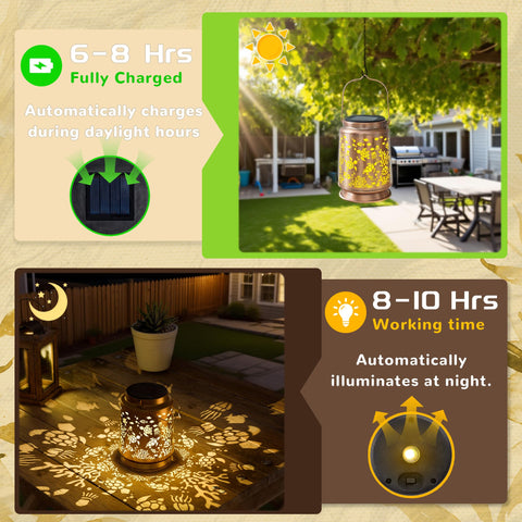 Miggley Sea Turtle Solar Lantern nourishes cozy dinners outdoors without wiring