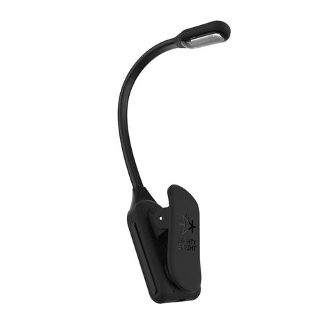Mighty Bright WonderFlex Rechargeable Book Light with adjustable neck and soft 3000K illumination for late-night reading