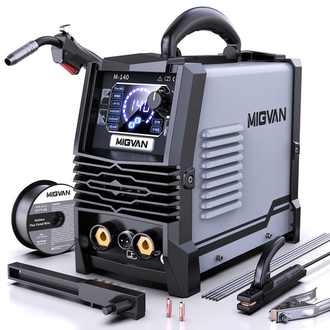 Migvan M-140 three-in-one welding for home and shop use.