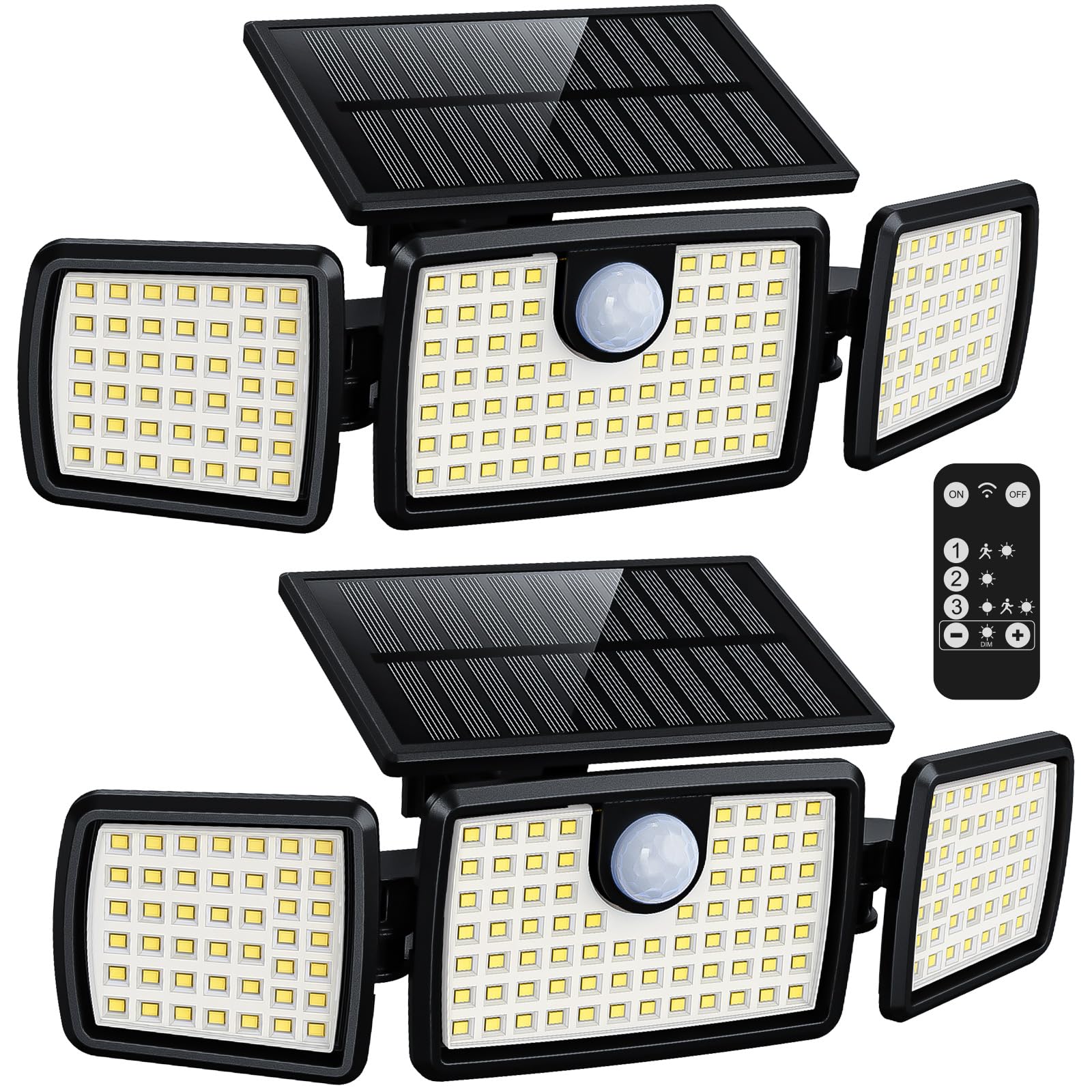 MIHANI solar lights with tempered glass panel maximize durability and charging efficiency.