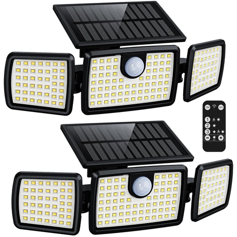 MIHANI solar lights with tempered glass panel maximize durability and charging efficiency.