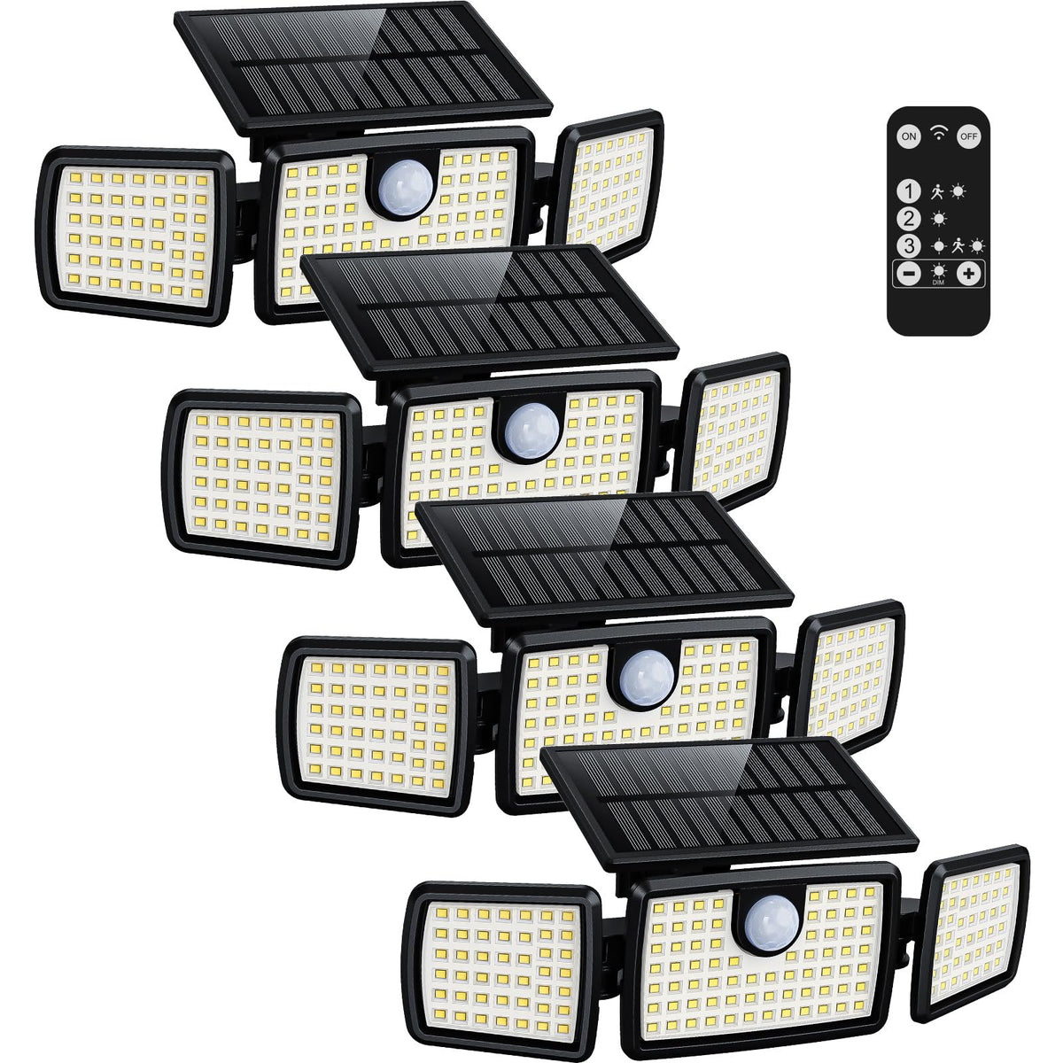 MIHANI solar light with tempered glass panel for durable, efficient charging.