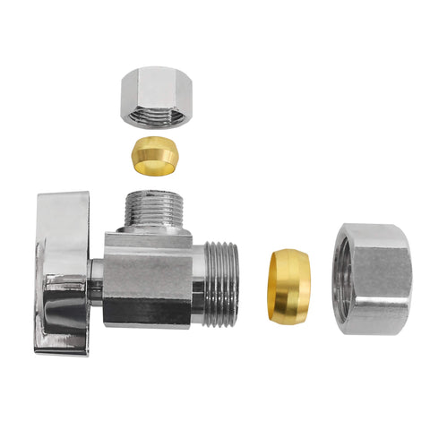 Contractor-grade Miiflex valve showing lead-free brass construction and quality control.