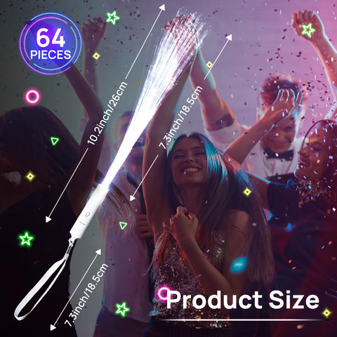 Miikoul LED wand showing three modes for dynamic celebrations