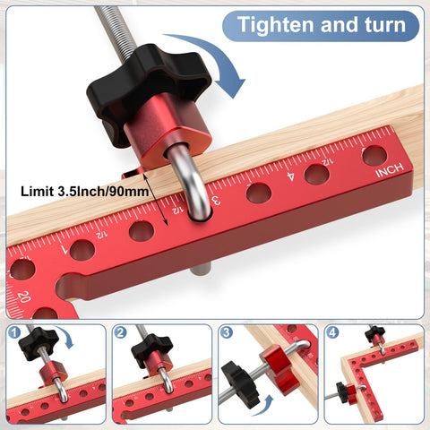 Mikego edge chamfer and smooth surface prevent scratches during setup