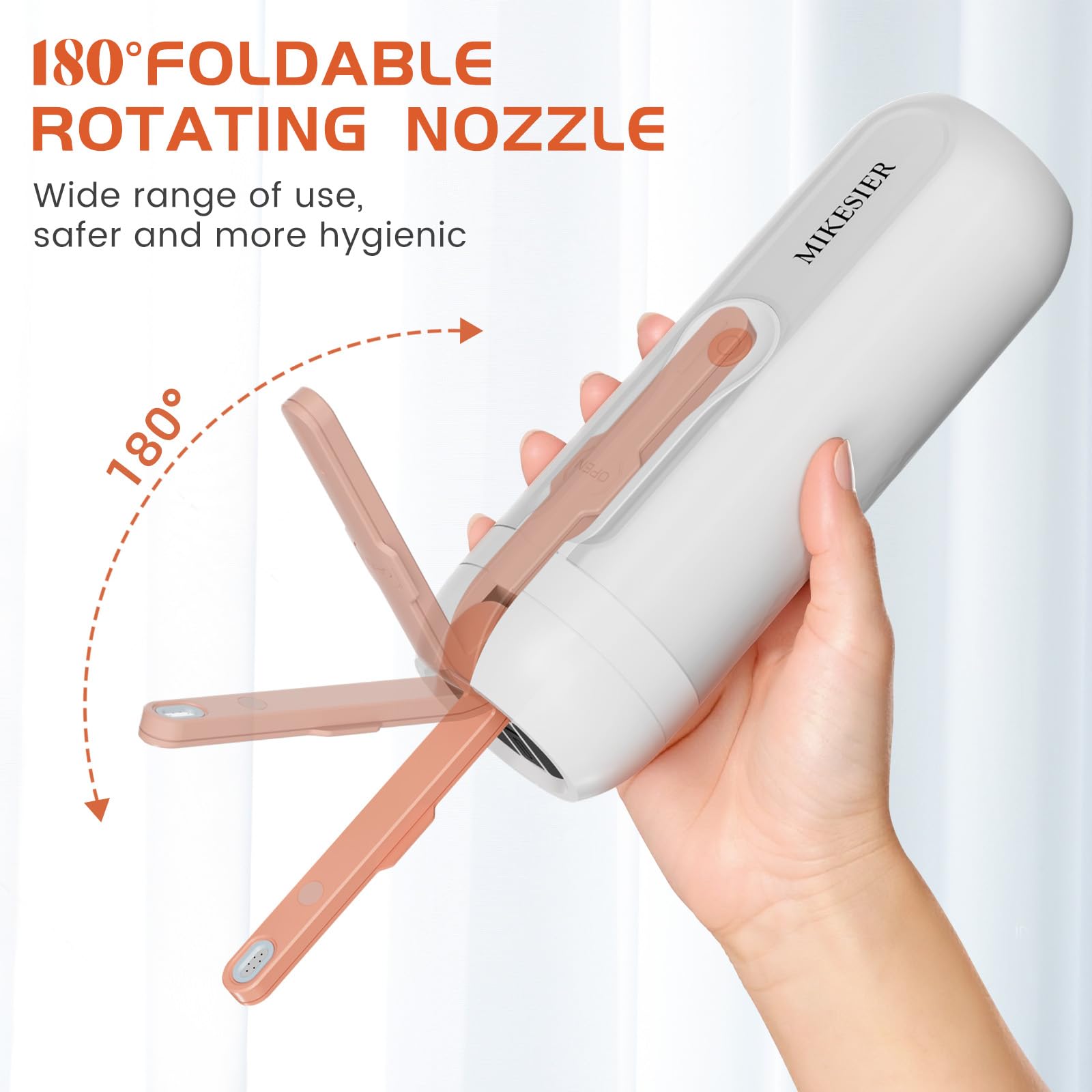 MIKESIER 1600mAh battery powers up to 60 minutes of use