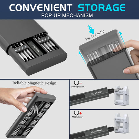 MIKESIER in use for electronics repair tasks