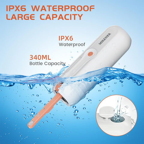 MIKESIER foldable travel bidet fits easily in luggage