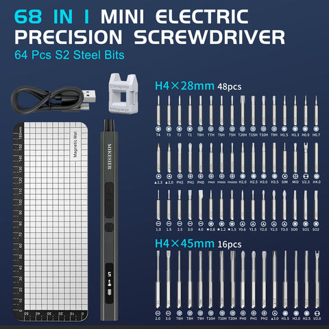 MIKESIER pop-up magnetic storage keeps bits organized during repairs