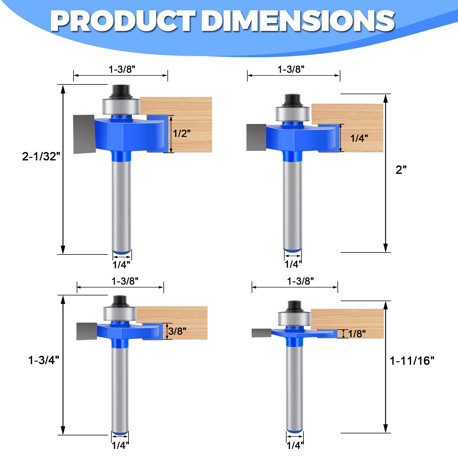 Mikniri 6 interchangeable bearings enable precise groove depths