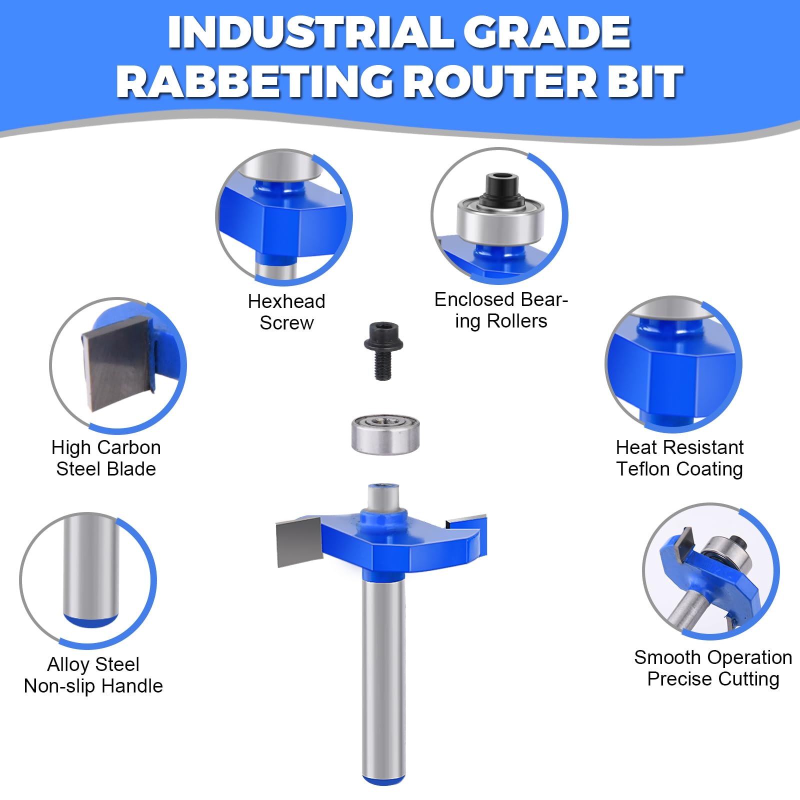 Mikniri adjustable depths allow versatile groove profiles