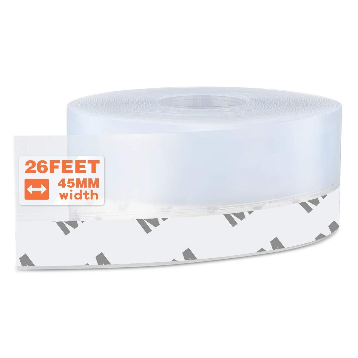 MIKOSI 26ft silicone seal strip in draft-stopper close-up for doors and windows