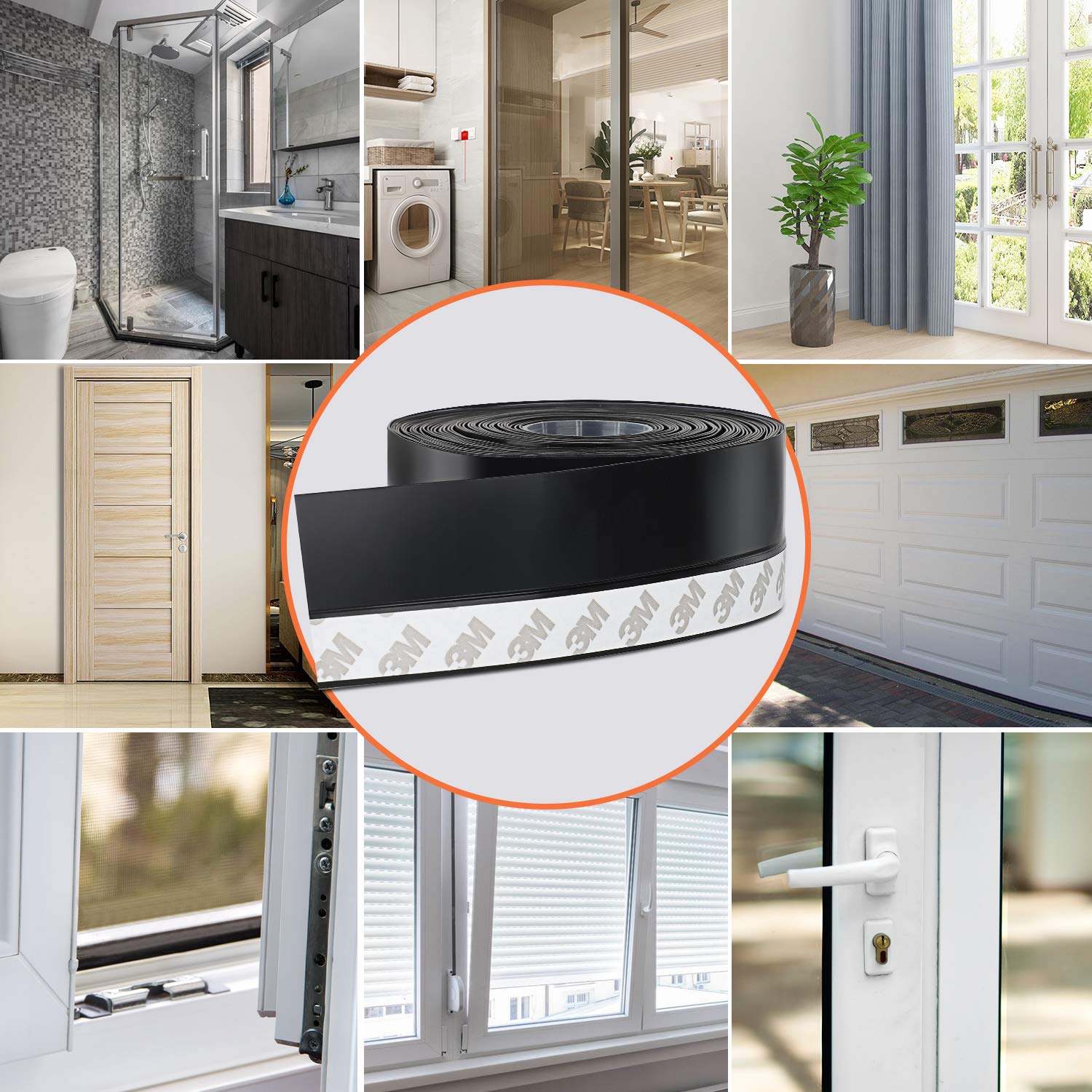 MIKOSI energy-efficient door seal usage helps maintain comfortable indoor climates.
