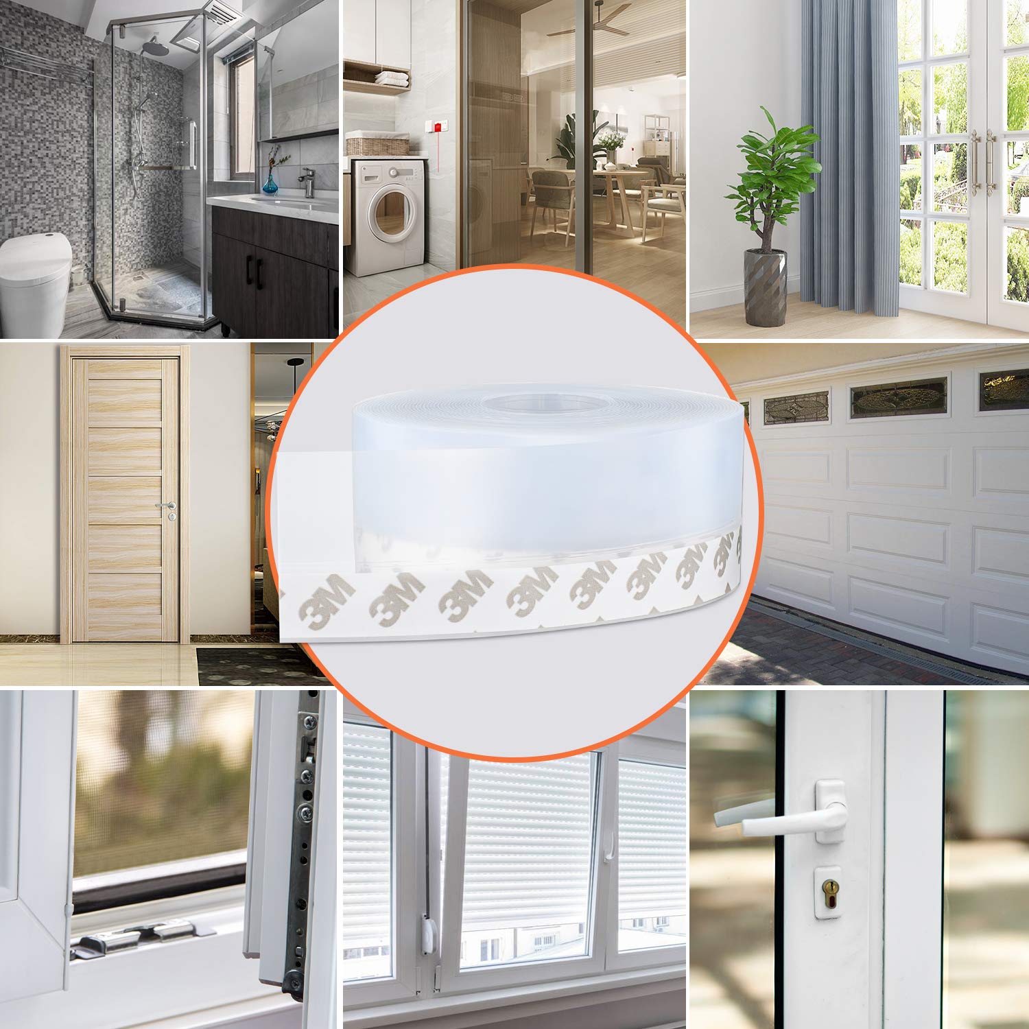 Energy-efficient seal strip helps maintain comfortable indoor temperatures