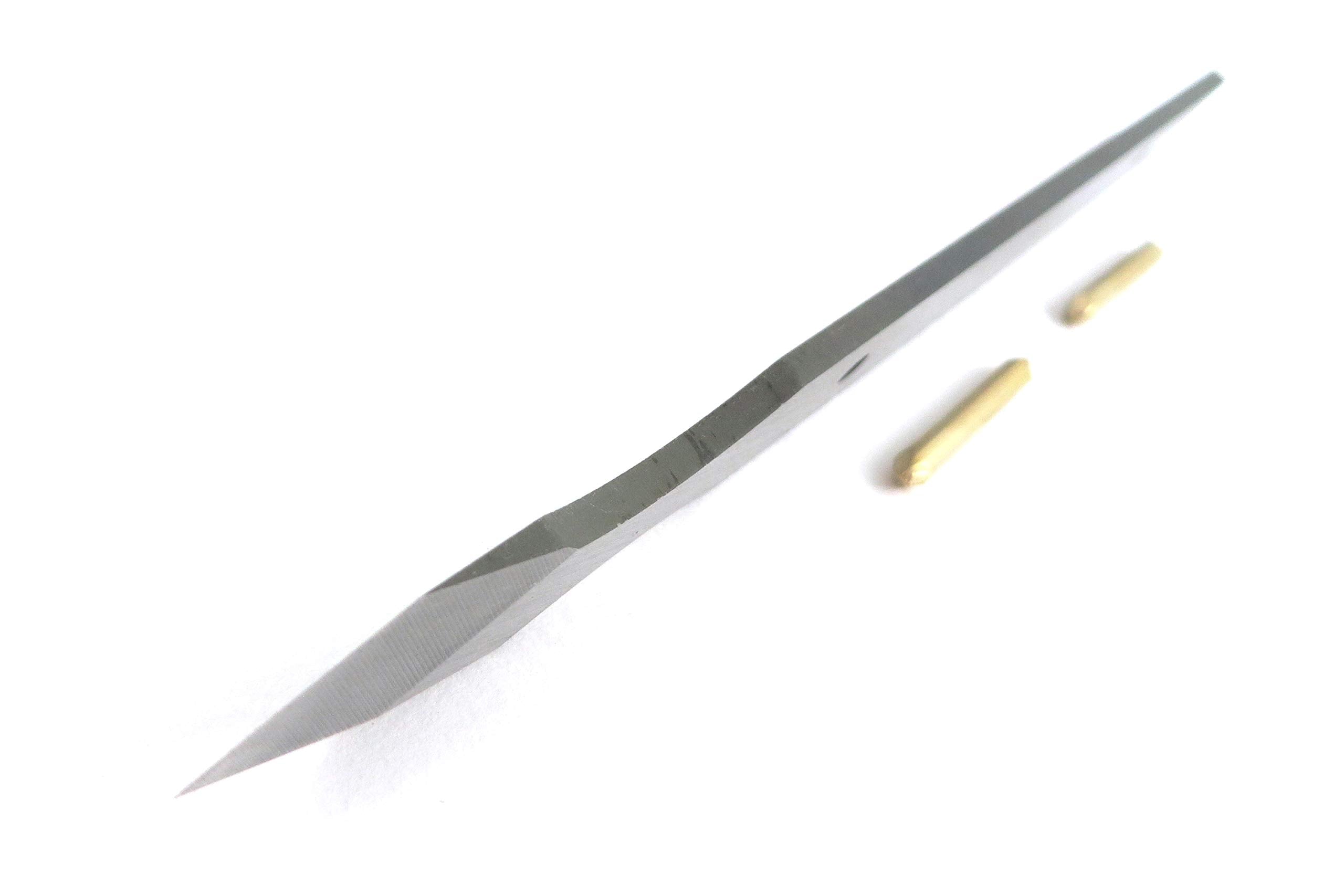 Mikov marking knife kit with brass pins for attaching wood scales
