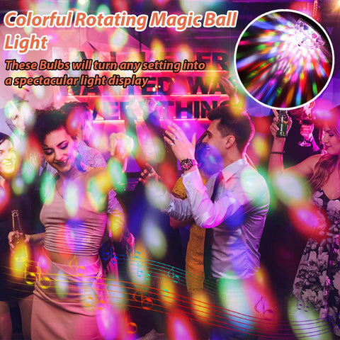 MIKWOAB RGB disco light bulb delivers dynamic beams for clubs, bars, and rooms.