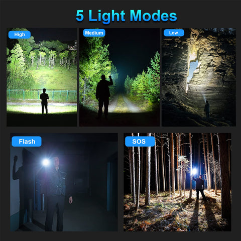 MILAOSHU 1650 feet beam range supports long-distance outdoor visibility.