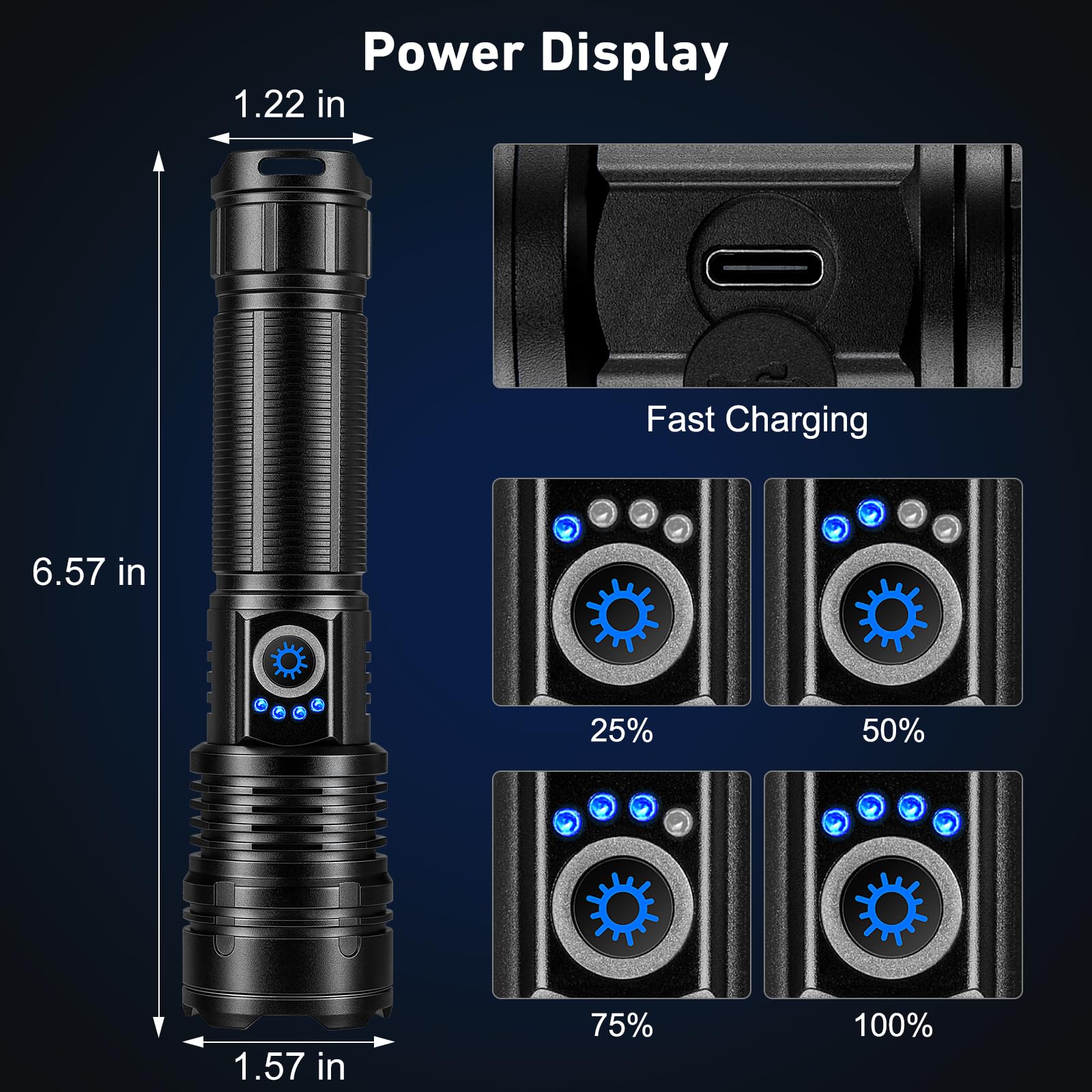 MILAOSHU five modes for versatile lighting tasks