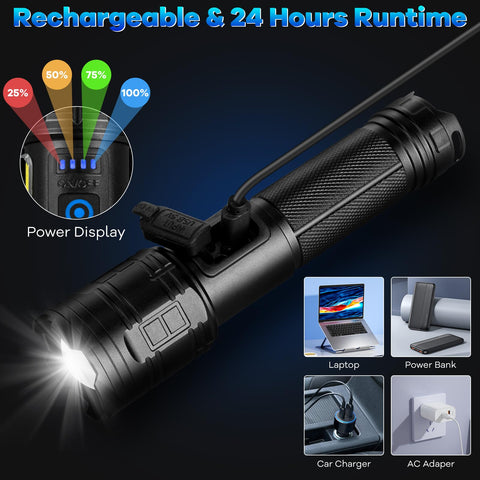 MILAOSHU side light mode for signaling and close-up tasks.