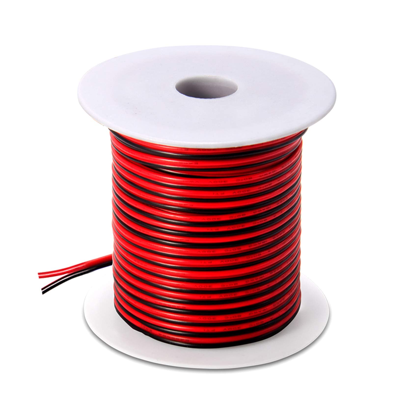 MILAPEAK 100ft 18 AWG wire spool for easy retrieval and organization