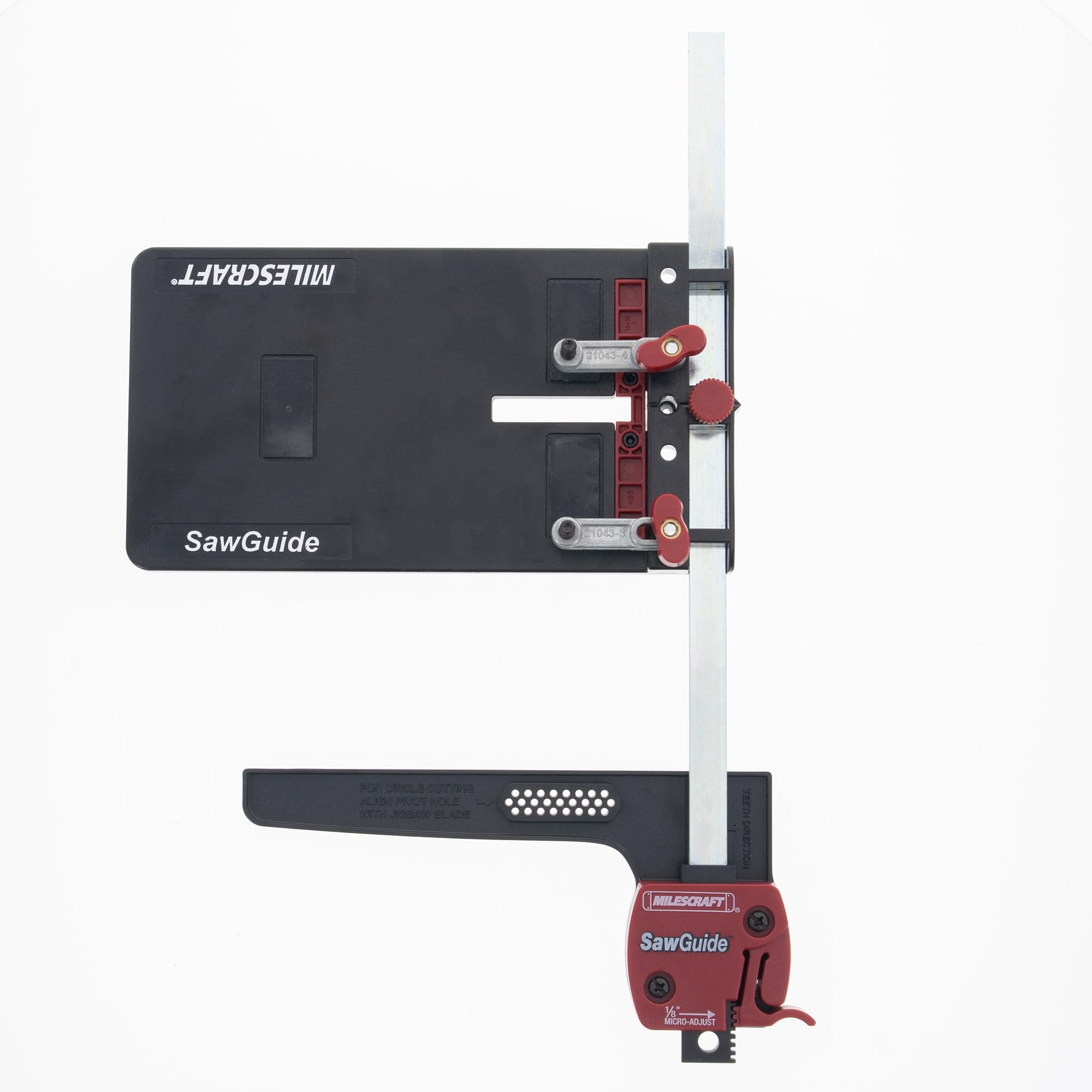Milescraft 1403 reversible handle accommodates both right and left-handed use