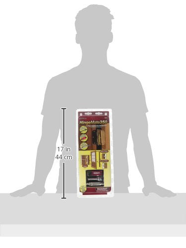 Milescraft HingeMate350 corner chisel aligns 90-degree corners for square hinges.
