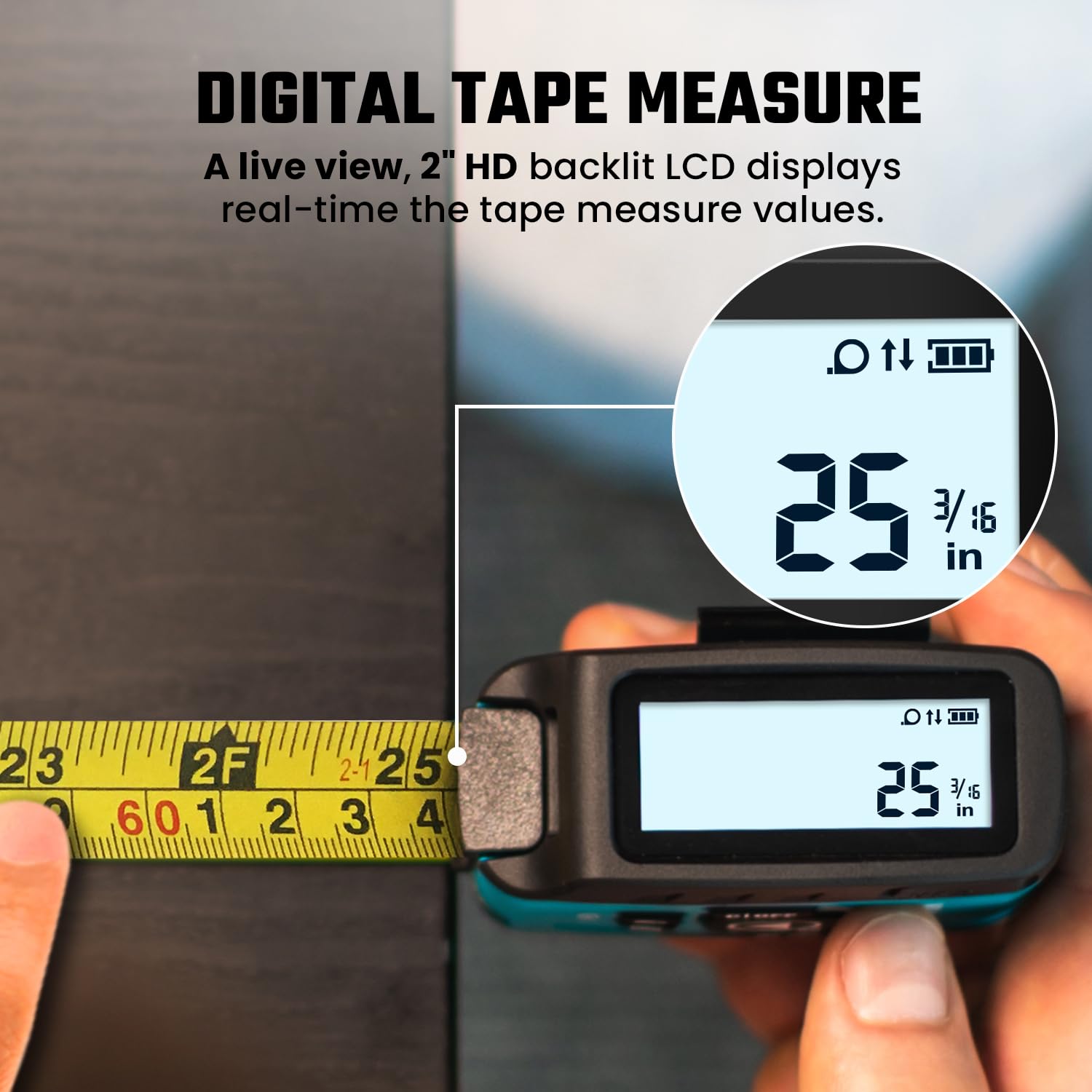 MiLESEEY DT20 laser distance long-distance measurement in use on site.