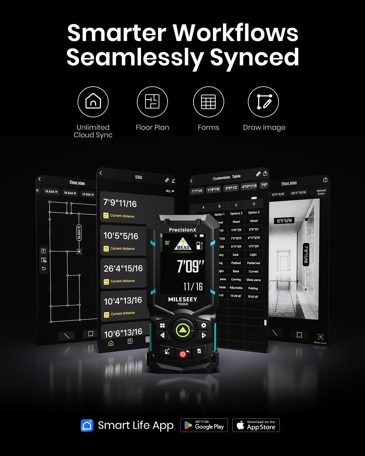 MiLESEEY S50 in-box kit contains everything needed for setup