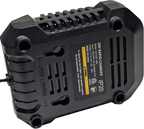 Milestock XH2150-1800 charger cable connectors enabling quick plug-in.