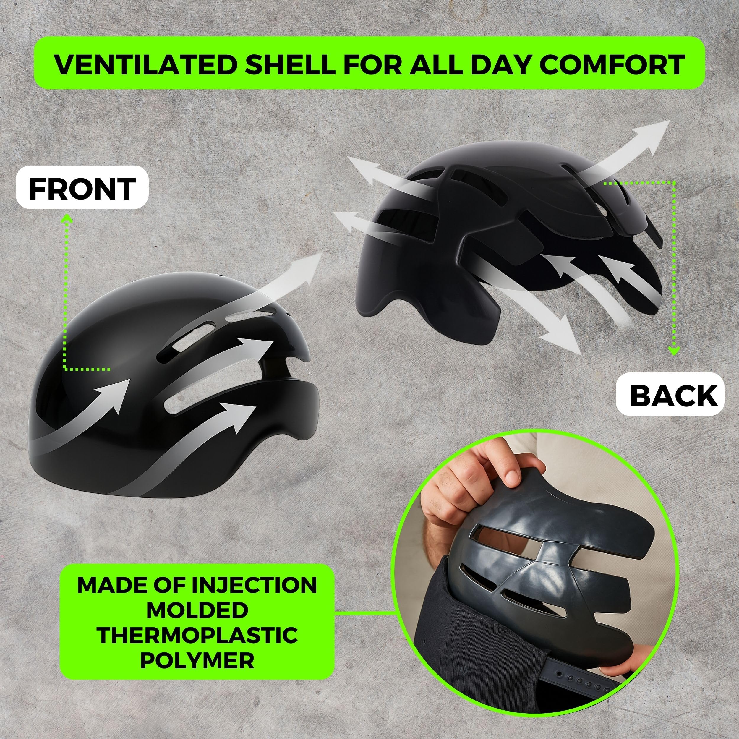 Milfort Discreet headgear demonstrates professional, low-profile protection