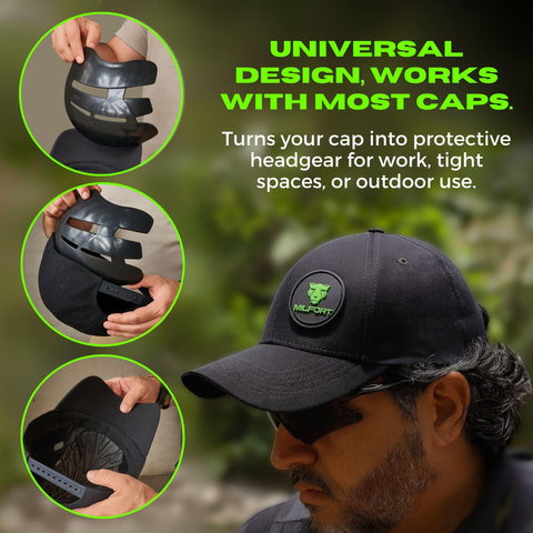 Milfort Lightweight shell image emphasizes 91g protection in durable polymer