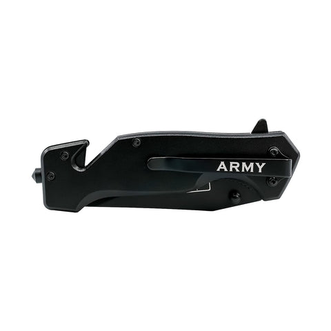 Military Gift Shop US Army Folding Elite knife seatbelt cutter emergency escape tool