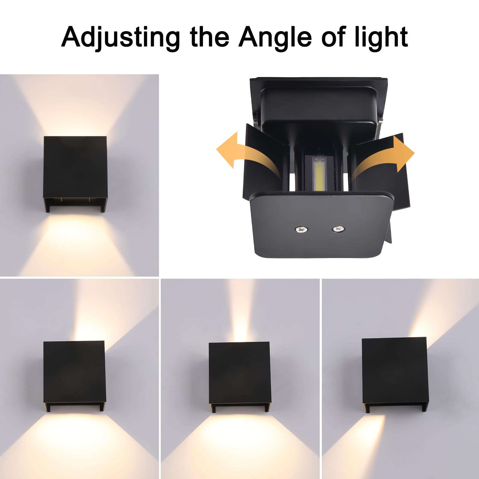 Mille Lucciole indoor outdoor installation ready wall light