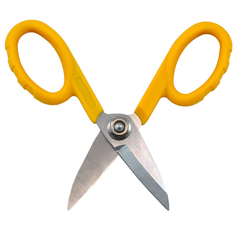 Miller KS-1 yellow scissors body view highlights compact portability for field work