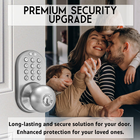 MiLocks TKK-02SN keyless entry offers quick, convenient access.