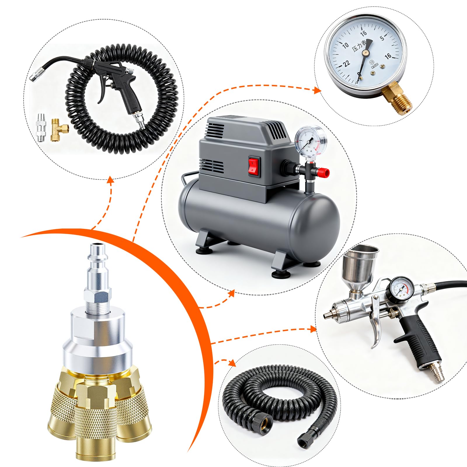 Milosline leak-proof threaded interfaces ensure reliable connections