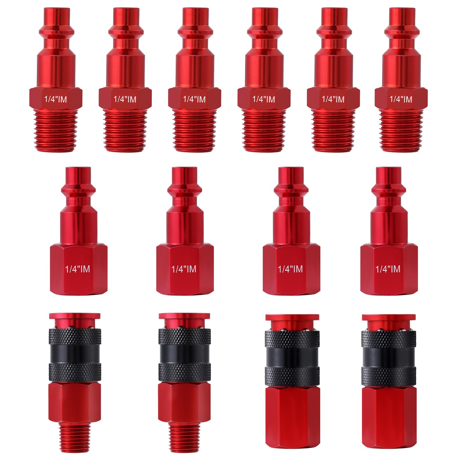 Milosline universal air coupler compatible with I/M, Aro, and T types for flexible use.
