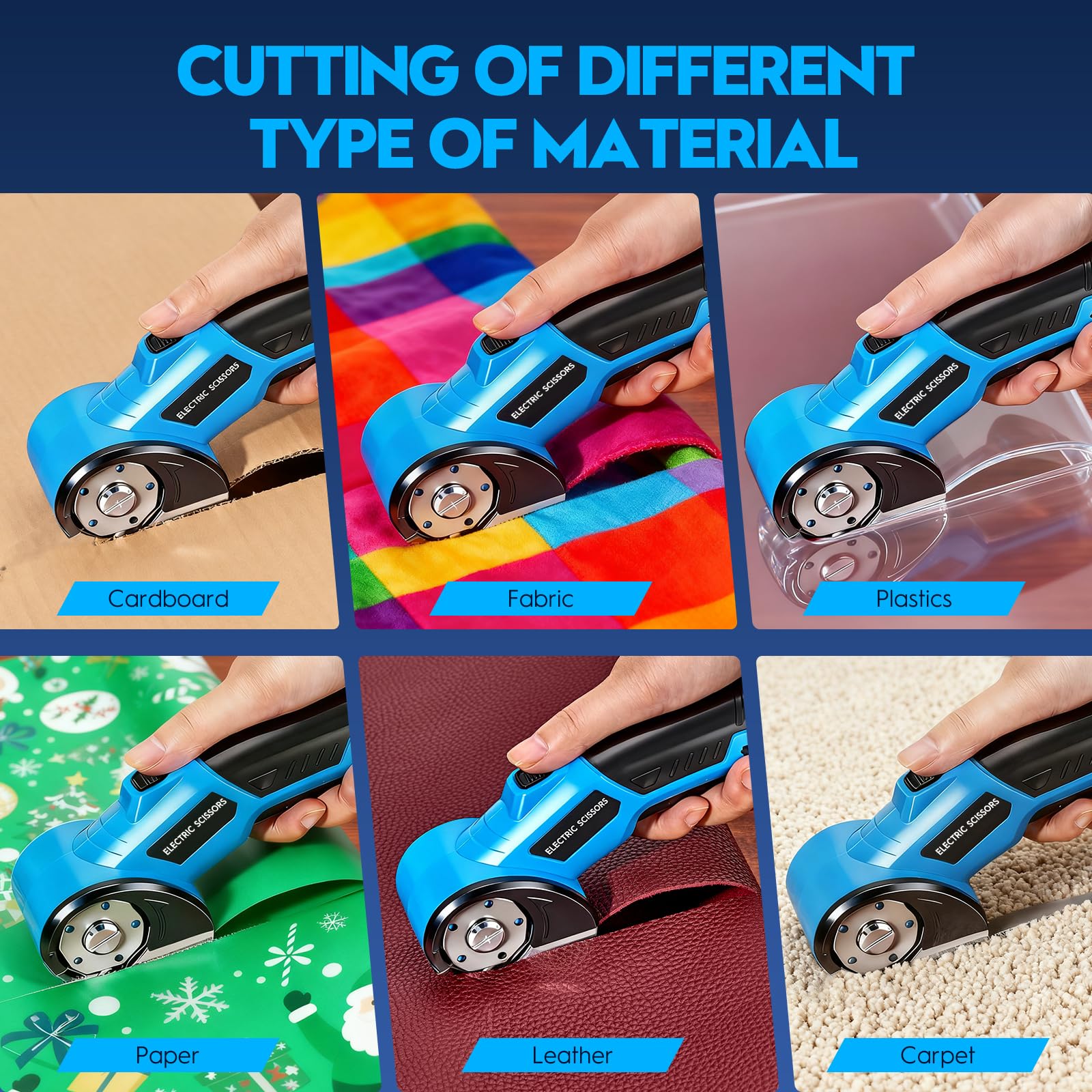 MILTNK cordless electric scissors offering over 40 minutes of runtime