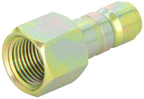 Milton 1818 FNPT G-Style plug front view for quick pneumatic connections