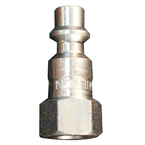 Milton 731 M Style recapper plug pack of 10 in silver tire valve connections up to 300 PSI