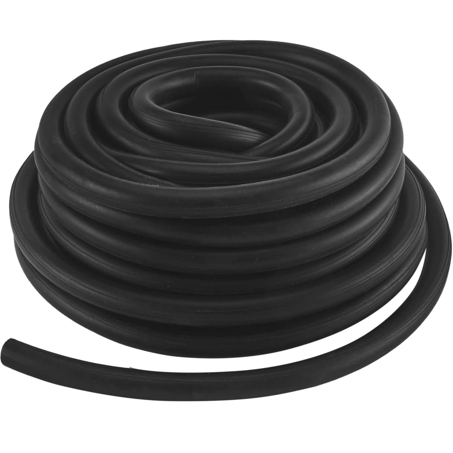 Milton 838 signal hose 50ft coiled view, ideal for quick portable air-tool setups.