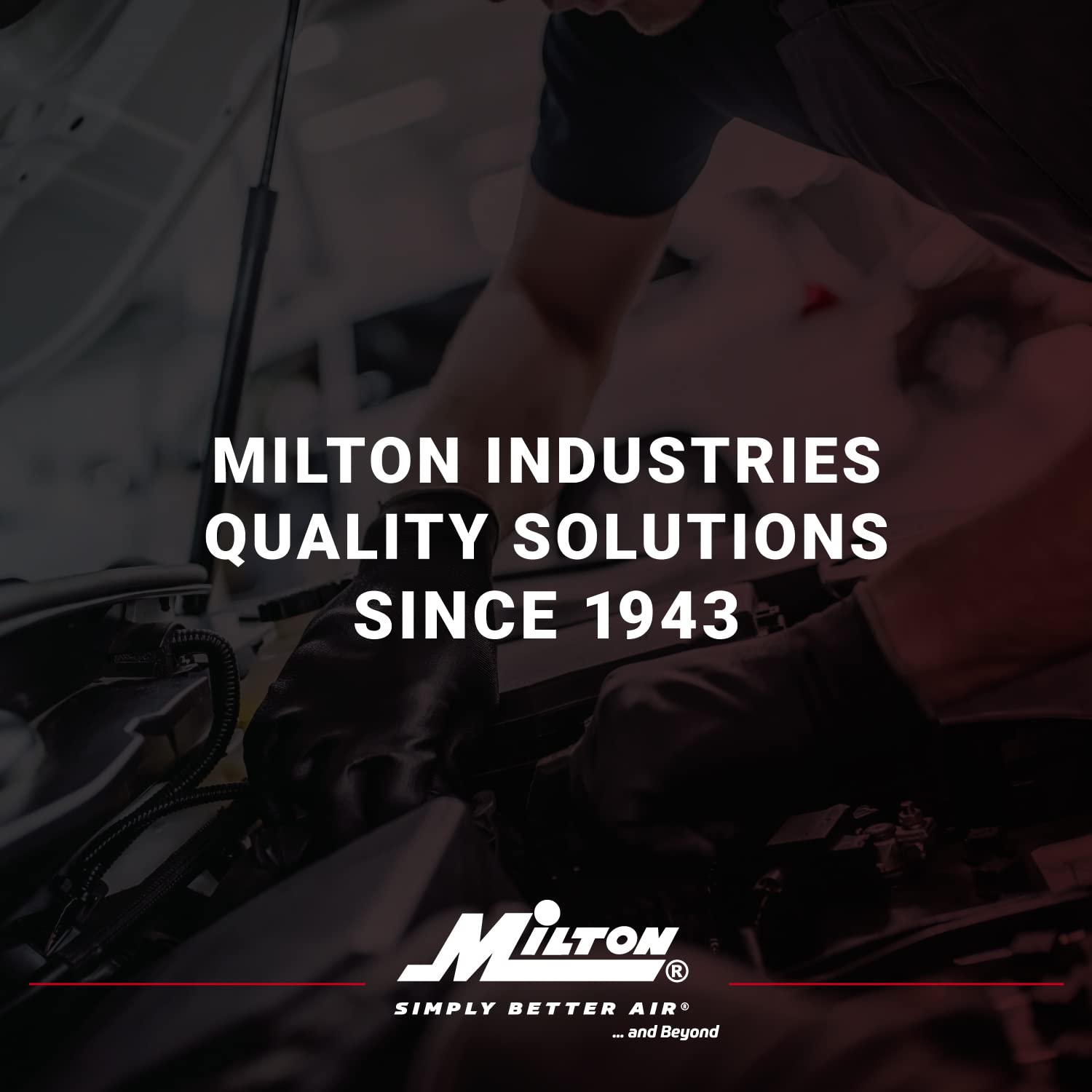Milton ColorFit red setup helps reduce cross-contamination risk.