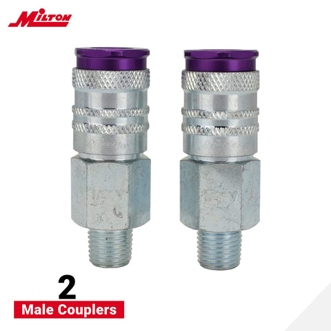 Milton S-314VKIT two female couplers offer versatile coupling options.