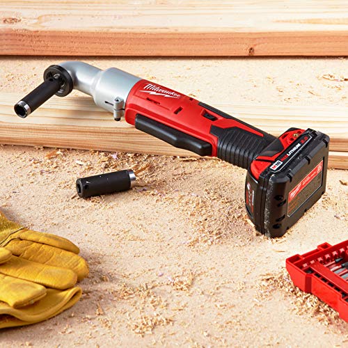 Milwaukee 12-1/8-in tool length for reaching hard-to-access spots.
