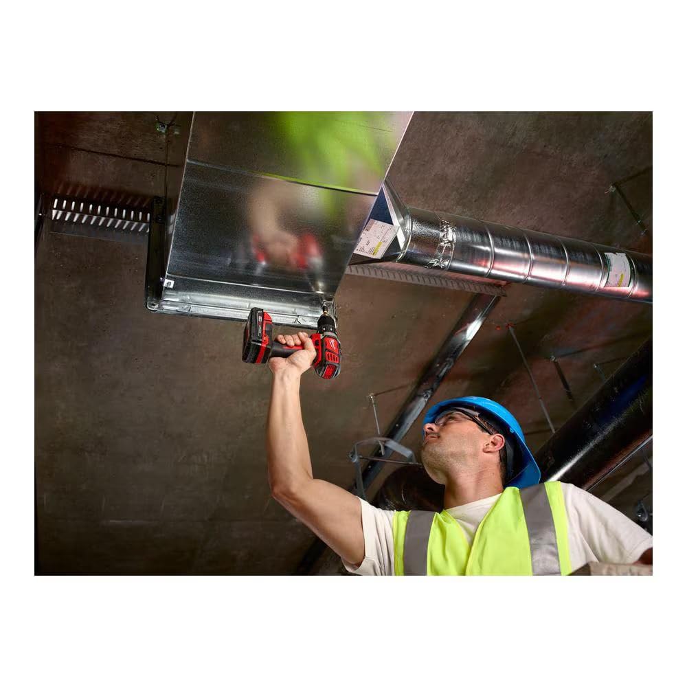 Compact 7.25-inch length enables overhead and cabinet work.