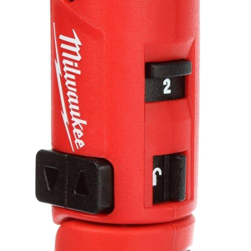 Milwaukee 2101-22 M4 1/4 hex screwdriver kit handle closeup for comfortable use