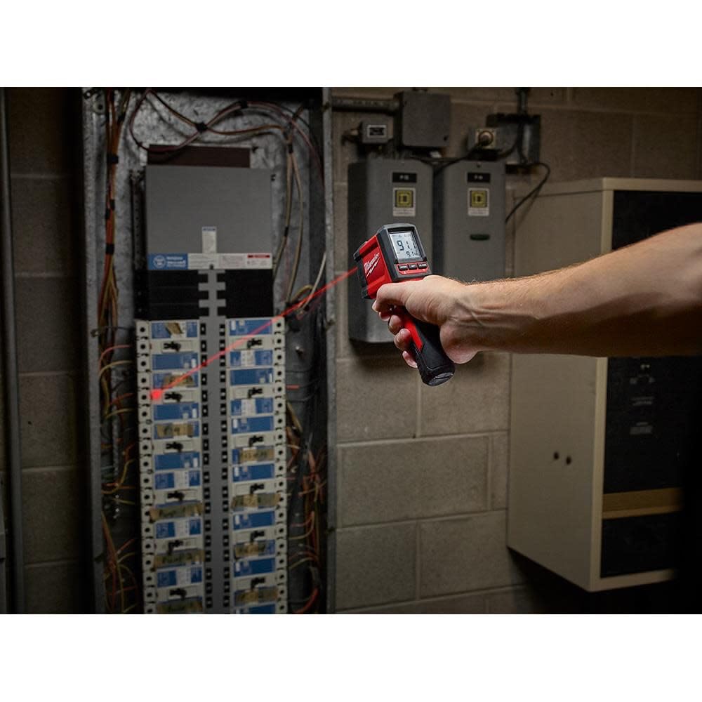 Milwaukee 2267-20 infrared temp-gun rugged construction for daily use