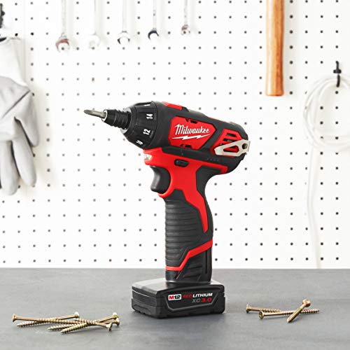 Milwaukee 2401-20 lightweight balanced design reduces fatigue.